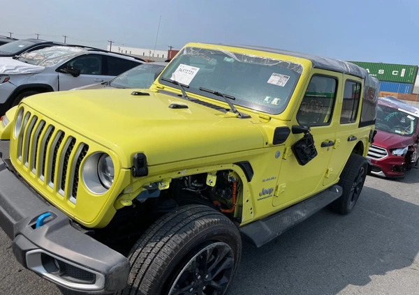 Jeep Wrangler cena 222000 przebieg: 18000, rok produkcji 2022 z Olkusz małe 56